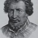 Rangui Ngapuhi Chief  - from Voyage de la Astrolabe 1826-1829 Plate 71