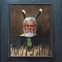 Portrait of a Maori (Man) - Hawkes Bay, 1885