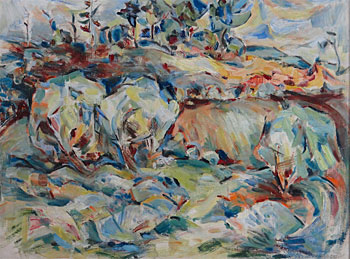 Landscape with Cliffs 1960