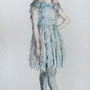 Portrait of Artist's Daughter in Ballet Dress