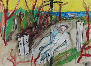 Figures in a Landscape, 1969