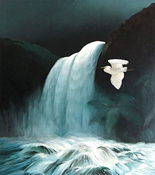 White Water and Egret