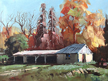 Fred Hill's Barn near Arrowtown