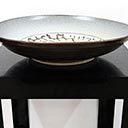 Stoneware Bowl with unique glaze centre