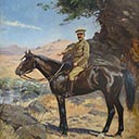 Portrait of Colonel Richard Hutton Davies Commanding 8th New Zealand Contingent in South Africa