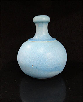 Blue Baluster Vase