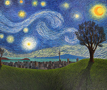 Starry Night, Mt Eden.