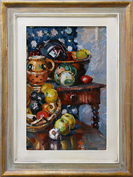 Still Life with Jug and Apples, circa 1968