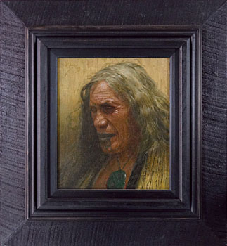 Hera Puna, Nga - ti Whanaunga - As Rembrandt Would Have Painted the Maori