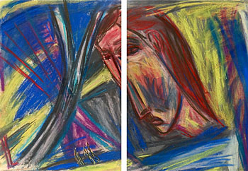 Untitled diptych