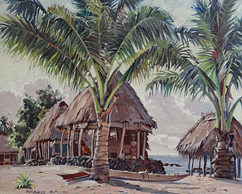 Tahitian Huts