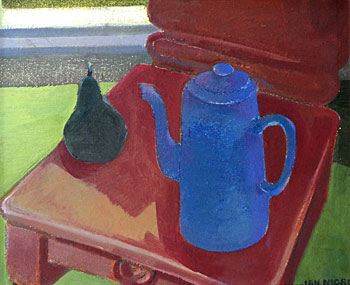 Coffee Pot & Pear Still Life, 1959