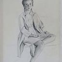 Untitled - Seated Girl