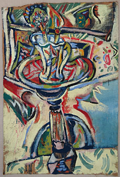 Still Life With Jug And Paint Brushes, 1977