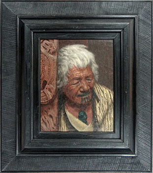 'The Weariness of the Aged' - Kapi Kapi an Arawa Chieftainess Aged 102 Years