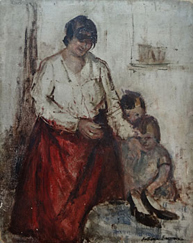 Mother with Children