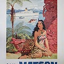 New Zealand Matson Line Poster