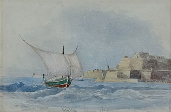 Off Fort St. Angus Malta