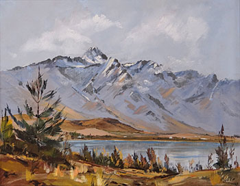 The Remarkables from the Peninsula