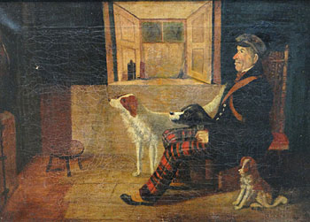Untitled - Man with Dogs