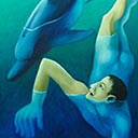 Boy and Dolphin