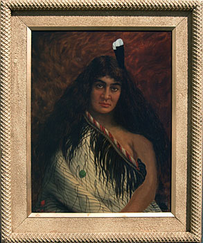 Ratima Te Rongo, Chief Wairarapa & Miroa the Captive Maiden - A Pair
