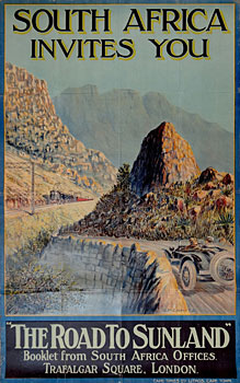 South African Travel Poster