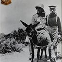 Man with a Donkey with NZMC Badge