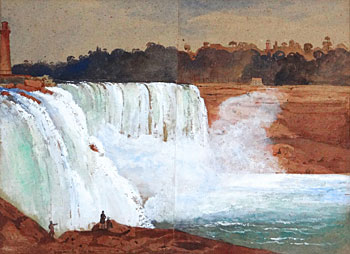 Horseshoe Fall, Niagara, 1852 from Goat Island