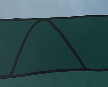 North Otago Landscape - Screenprint from the Barry Lett Gallery Multiples