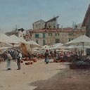 Italian Market Scene