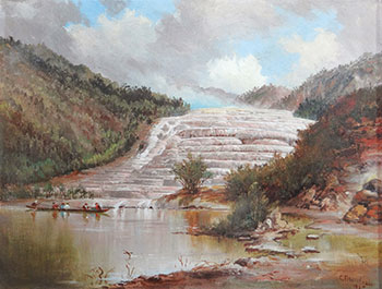 Pink and White Terraces - A Pair