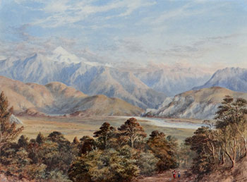 The River Clarence showing the Highest Point - Province of Marlborough