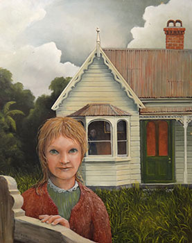 Girl with House