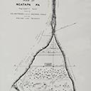 Plan of Ngatapa Pa, Poverty Bay taken by Col. Whitmore with the colonial force from the Hau Hau under Te Kooti