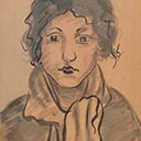 Portrait of the Artist’s Wife Mabel Gertrude Craddock