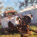 Morris Ute and Shearing Shed, Dubbo, NSW