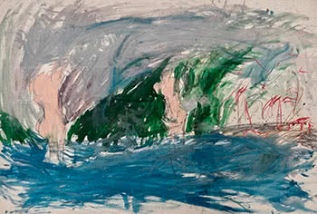 Two Figures in a Landscape, 1969