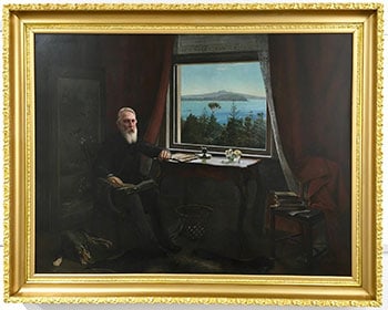 Sir John Logan Campbell at Kilbryde, Parnell