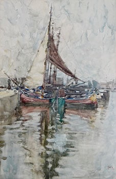 Dutch Harbour Scene
