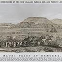 Maori Feast at Remuera, 1844