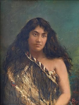 Maori Maiden (After Arthur Iles)