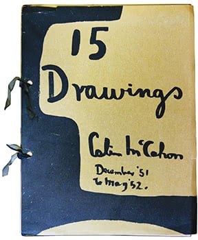 15 Drawings - 24 page book of lithographic prints published by Hocken Library 1976