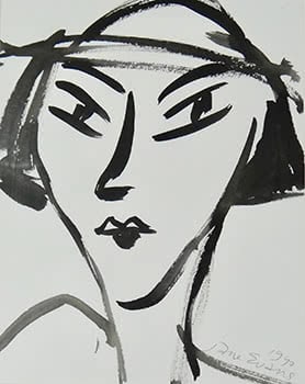 Untitled - Lady with Hat