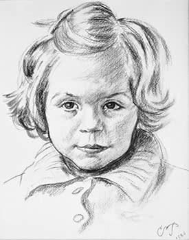 Artist's Daughter Rachel ( Aged2 )
