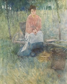Seated Woman, Provence