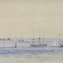 New York Harbour 1852