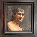 Head and Shoulders Portrait Study of a Man, c. 1897