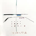Tumoana - Drawing for a Church Window at Mitimiti