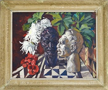 Two Heads and Flowers, 1949